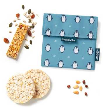 Porta Snacks Snack&Go Pingüino - Aúpa Organics