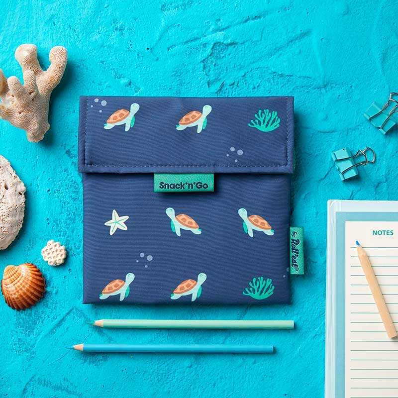 Porta Snacks Snack&Go Tortuga - Aúpa Organics