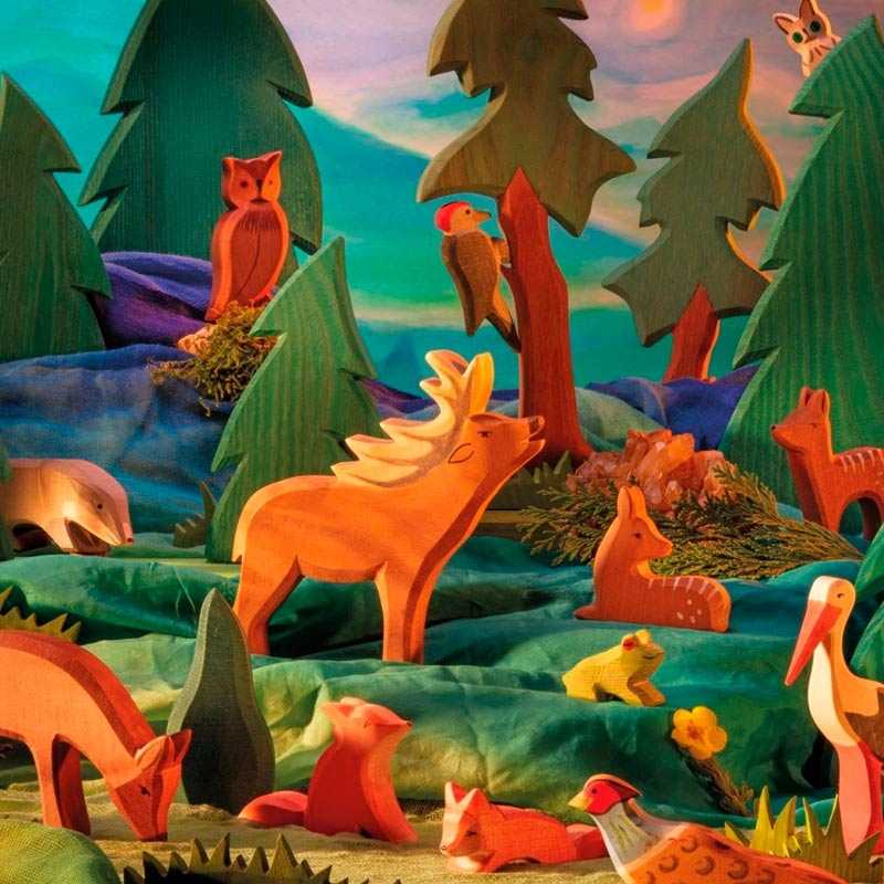 Figuras y Animales de Madera Ostheimer - Aúpa Organics