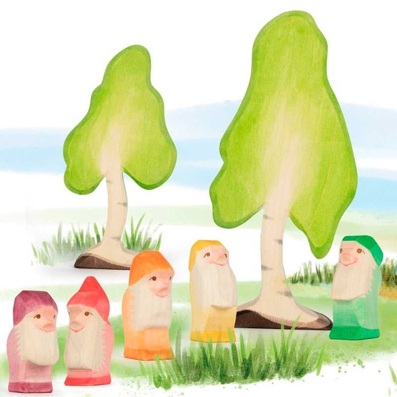 Árboles y Animales de Madera Ostheimer - Aúpa Organics