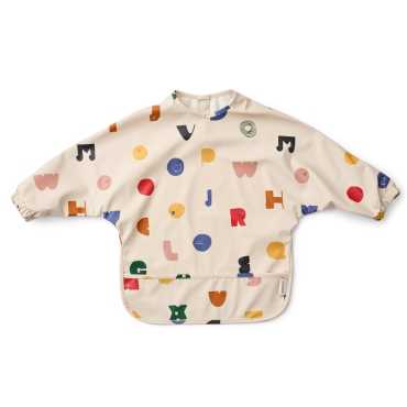 Babero con mangas de Poliéster Reciclado de Liewood - Aúpa Organics