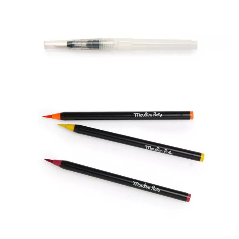 Set de 12 Rotuladores Acuarelables + Pincel de Agua - Aúpa Organics