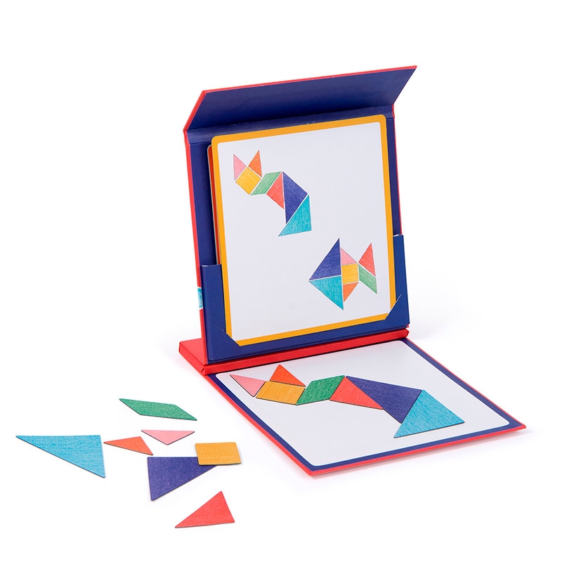 Juego de Viaje Magnético Tangram Moulin Roty - Aúpa Organics