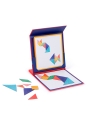 Juego de Viaje Magnético Tangram Moulin Roty - Aúpa Organics