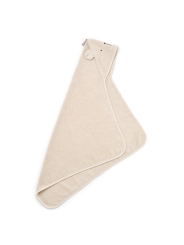 Toalla con Capucha Oso Polar Algodón Orgánico Liewood - Aúpa Organics