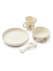 Vajilla Infantil de Silicona Premium "Elephant" de Liewood - Aúpa Organics