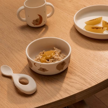 Vajilla Infantil de Silicona Premium "Elephant" de Liewood - Aúpa Organics