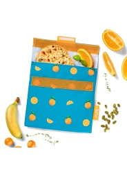 Porta Snacks Snack&Go Naranja - Aúpa Organics