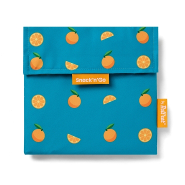 Porta Snacks Snack&Go Naranja - Aúpa Organics