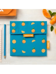 Porta Snacks Snack&Go Naranja - Aúpa Organics
