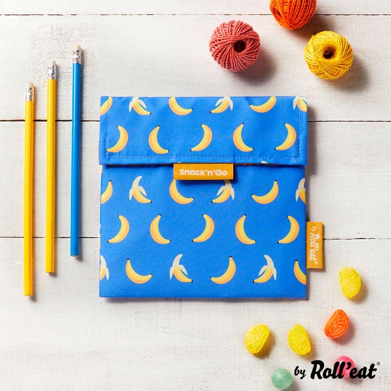 Porta Snacks Snack&Go Banana - Aúpa Organics