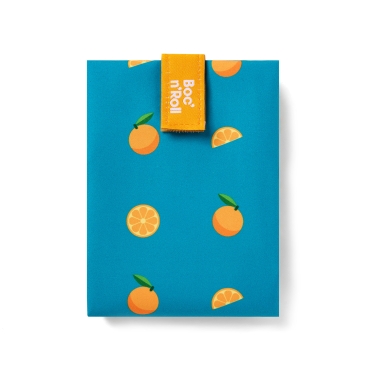 Porta Bocadillos Boc&Roll Naranja - Aúpa Organics