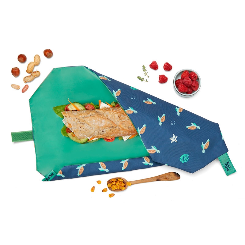 Porta Bocadillos Boc&Roll Tortuga - Aúpa Organics