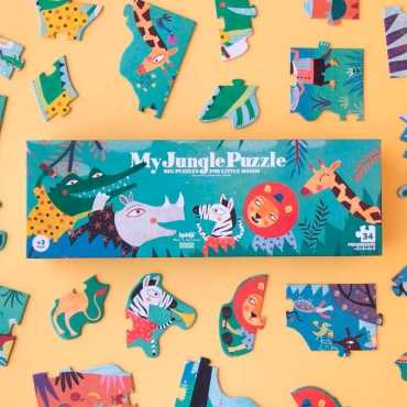 Puzzle progressivo My Jungle Puzzle de Londji - Aúpa Organics