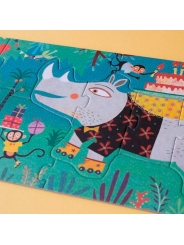 Puzzle progressivo My Jungle Puzzle de Londji - Aúpa Organics