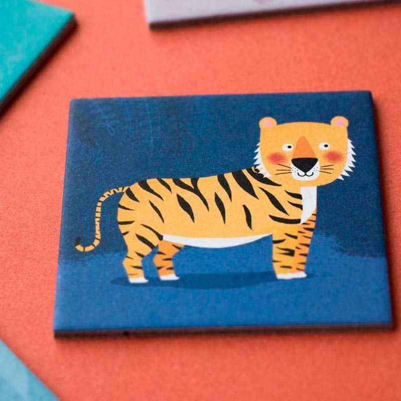 Wild Animals. Juego de Memoria de Londji - Aúpa Organics