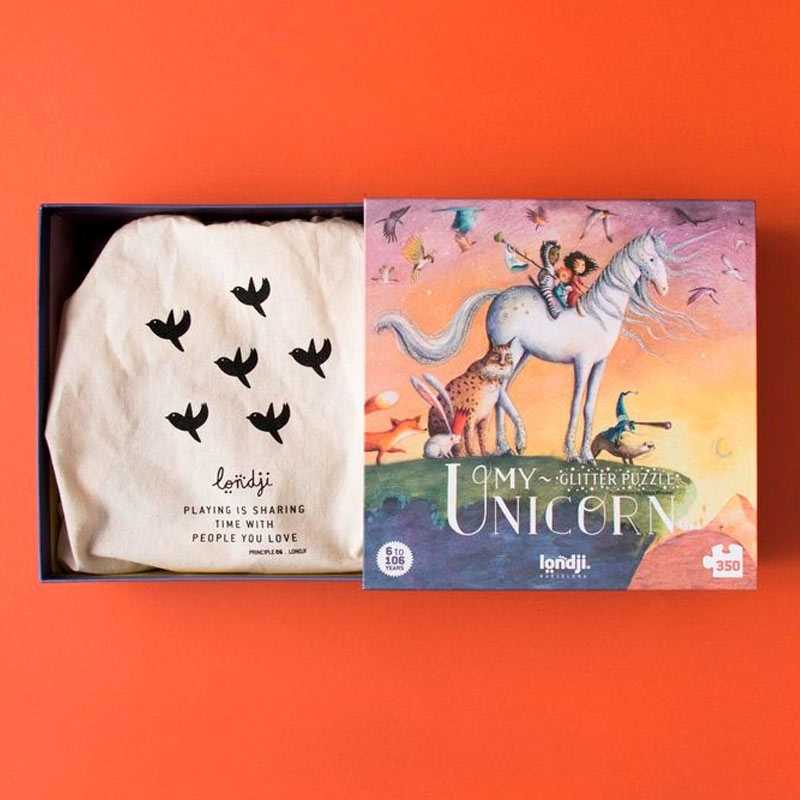 Puzzle de 350 piezas Unicorn de Londji - Aúpa Organics