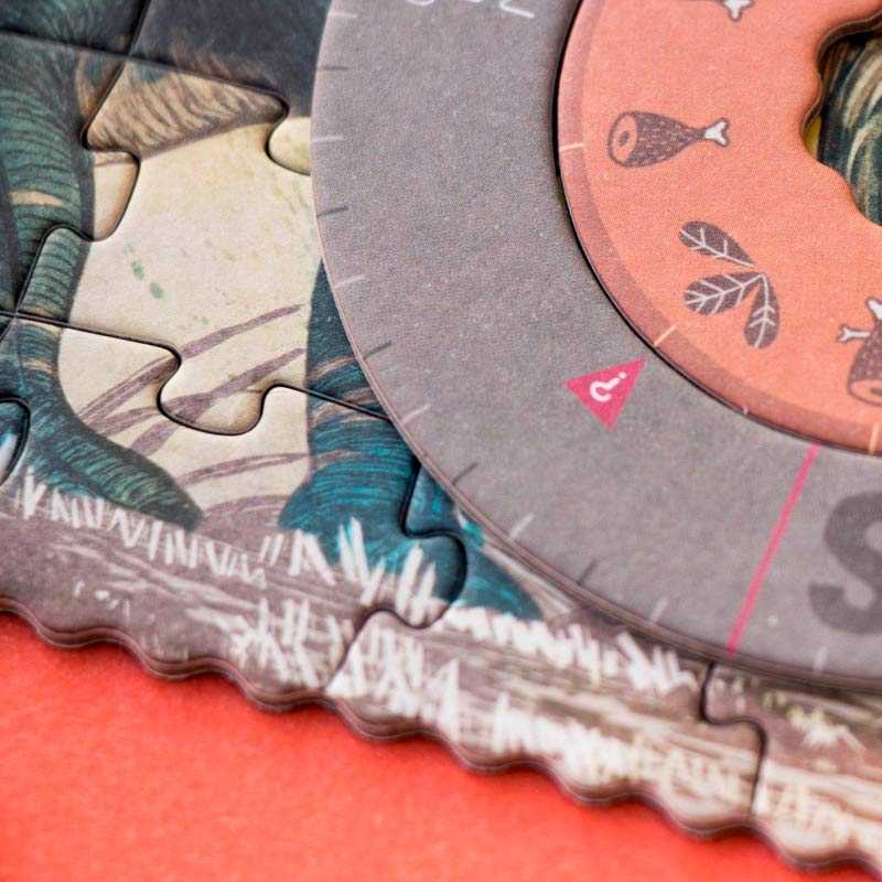 Puzzle de 350 piezas Dinos Explorer de Londji - Aúpa Organics