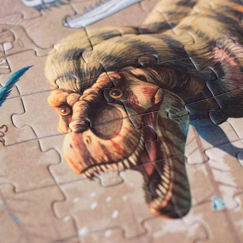 Puzzle de 350 piezas Dinos Explorer de Londji - Aúpa Organics