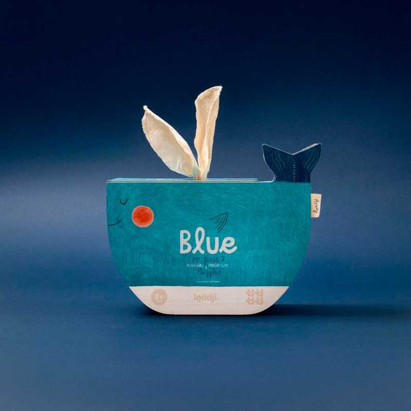 7 Puzzles progresivos Blue de Londji - Aúpa Organics