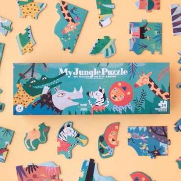 Puzzle progressivo My Jungle Puzzle de Londji - Aúpa Organics