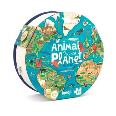 Puzzle de 70 piezas Animal Planet de Londji - Aúpa Organics