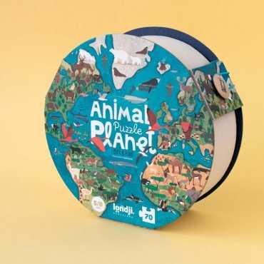 Puzzle de 70 piezas Animal Planet de Londji - Aúpa Organics