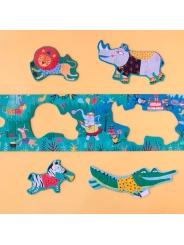 Puzzle progressivo My Jungle Puzzle de Londji - Aúpa Organics