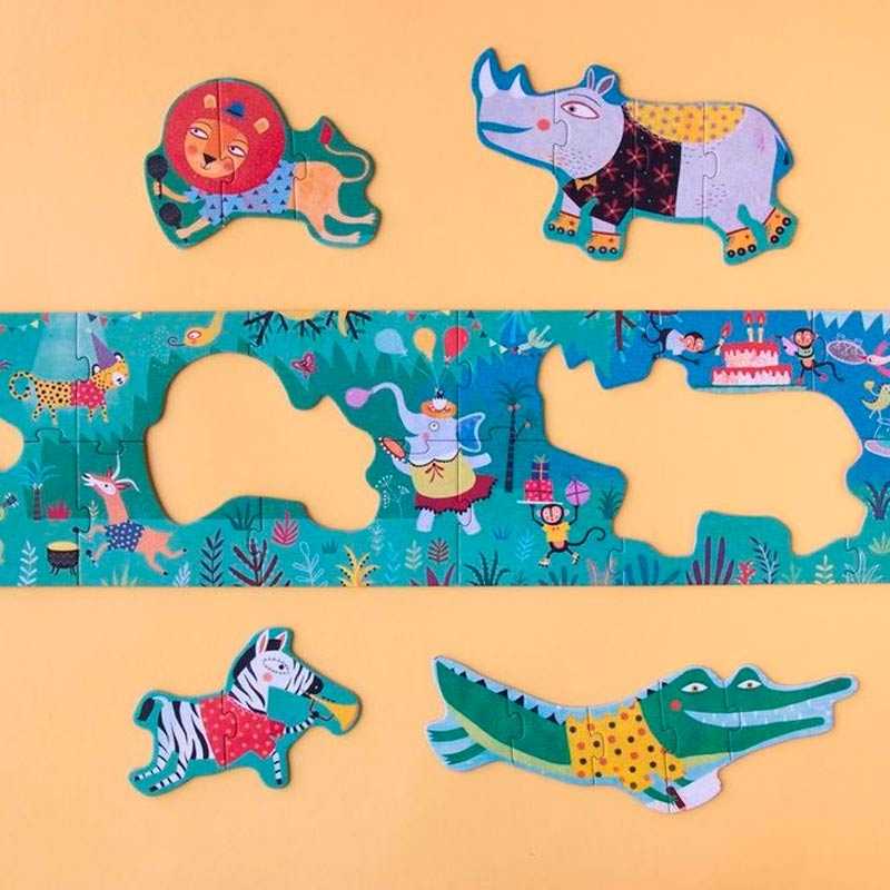 Puzzle progressivo My Jungle Puzzle de Londji - Aúpa Organics