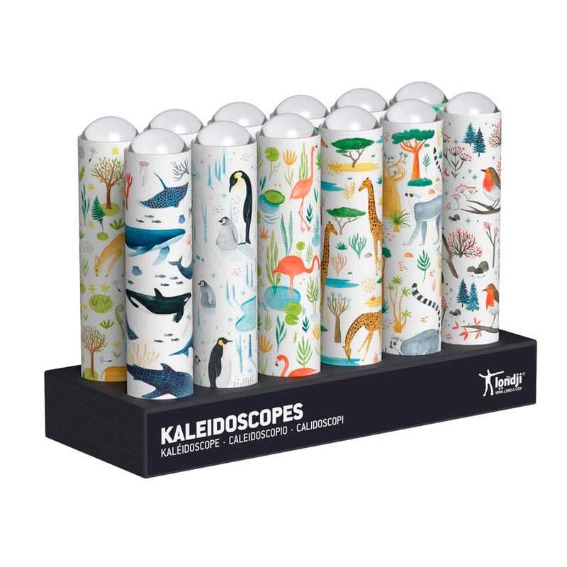 Caleidoscopios Infantiles "Wildlife" de Londji - Aúpa Organics