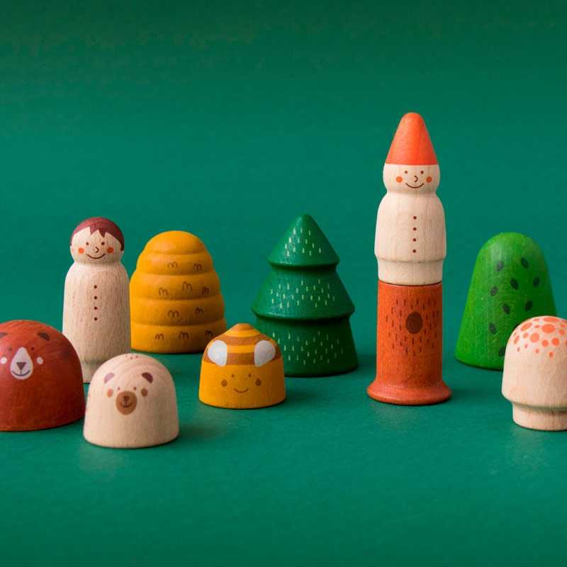 Juguete de Madera Wooden World Forest de Londji - Aúpa Organics