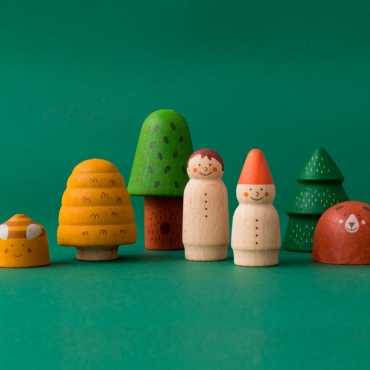 Juguete de Madera Wooden World Forest de Londji - Aúpa Organics