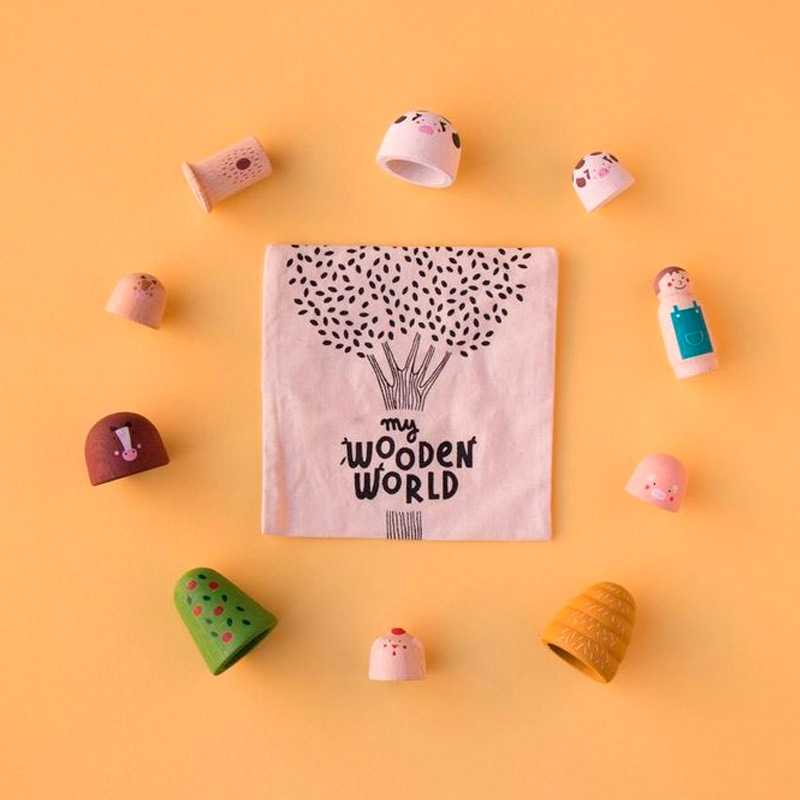 Juguete de Madera Wooden World Farm de Londji - Aúpa Organics