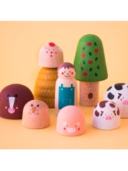 Juguete de Madera Wooden World Farm de Londji - Aúpa Organics