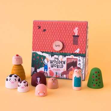 Juguete de Madera Wooden World Farm de Londji - Aúpa Organics