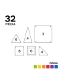 Juego de Construcciones Magnéticas de 32 Piezas Imanix - Aúpa Organics