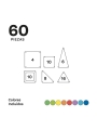Juego de Construcciones Magnéticas de 60 Piezas Imanix - Aúpa Organics