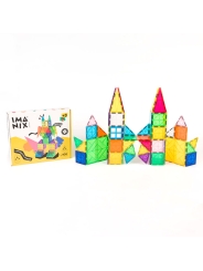 Juego de Construcciones Magnéticas de 100 Piezas Imanix - Aúpa Organics
