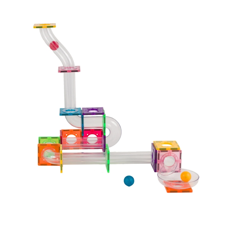 Imanix Tobogán 50 piezas – Set magnético para crear circuitos - Aúpa Organics