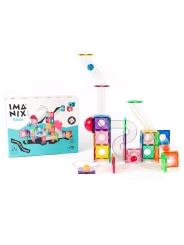 Imanix Tobogán 70 piezas – Set magnético para crear circuitos - Aúpa Organics
