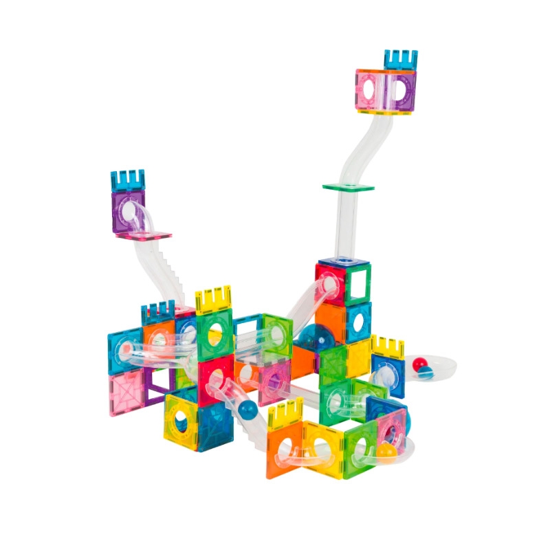 Imanix Tobogán 134 piezas – Set magnético para crear circuitos - Aúpa Organics