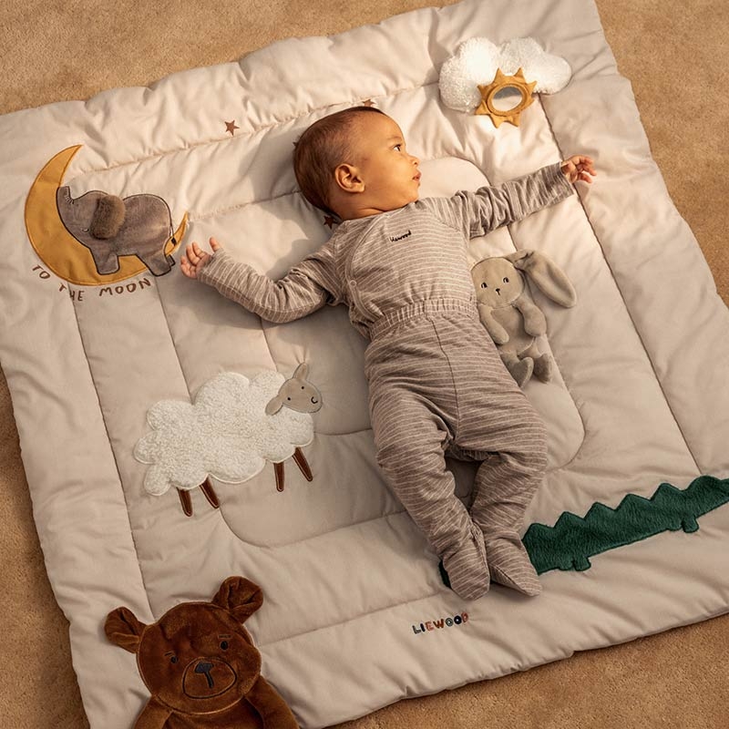 Manta de Actividades Sensorial Bernet Algodón Orgánico Liewood - Aúpa Organics