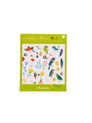 Pegatinas de naturaleza "El botanista" Moulin Roty - Aúpa Organics