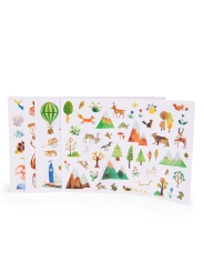 Pegatinas de naturaleza "El explorador" Moulin Roty - Aúpa Organics