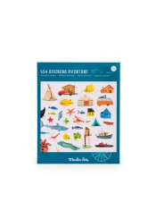 Pegatinas de naturaleza "El explorador" Moulin Roty - Aúpa Organics