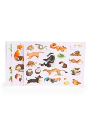 Pegatinas de naturaleza "El jardinero" Moulin Roty - Aúpa Organics