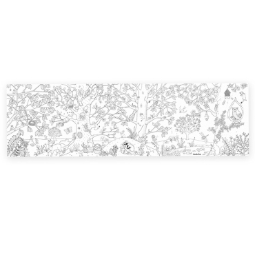 Póster para Colorear "El botanista" Moulin Roty - Aúpa Organics