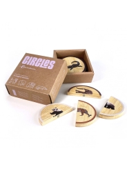 Circles "Animales Salvajes" Rompecabezas magnético Nowordbooks - Aúpa Organics