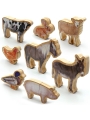 Figuras Magnéticas de Madera "Animales de Granja" Nowordbooks - Aúpa Organics