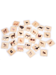 Juego de Parejas de Animales Domésticos - Aúpa Organics